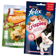 Felix en Bonzo snacks